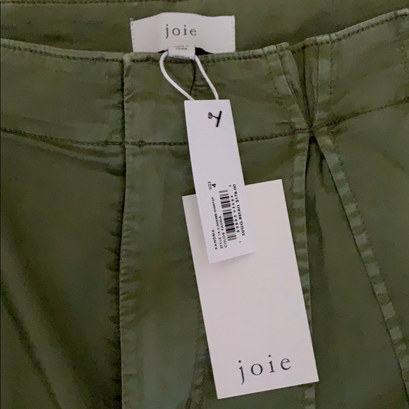 NWT Joie high rise paper bag shorts - Picture 10 of 13